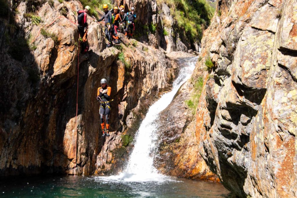 artigue canyon saut cascade